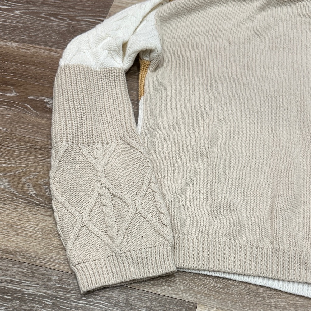 Mi Ami Colorblock Cardigan Sweater - Picture 9 of 11